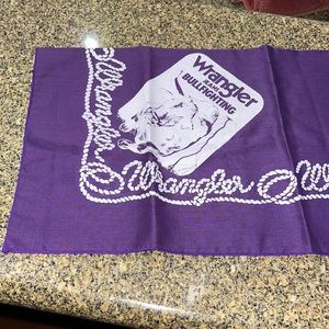 Vintage wrangler bandanna